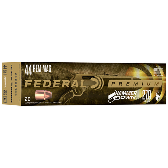 FED HAMMER DOWN 44MAG 270GR 20/10 - Ammunition